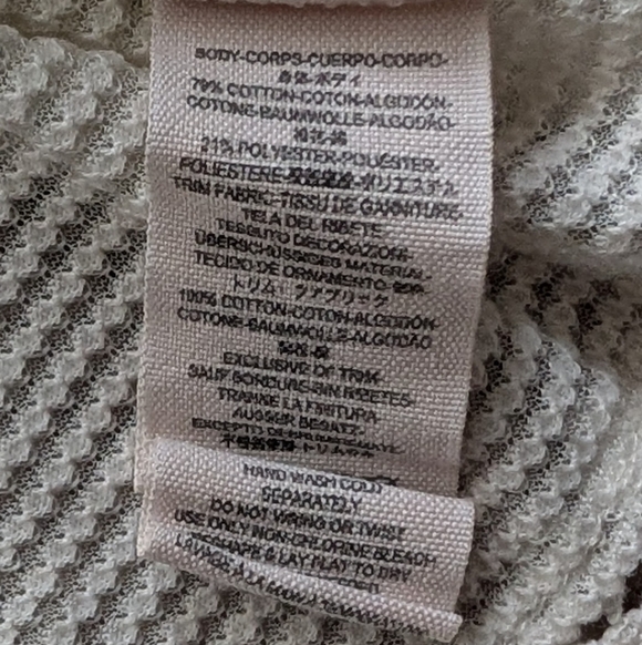 Free People Ivory White Heart Throb Floral Babydoll Lace Top Size XS - Picture 8 of 9